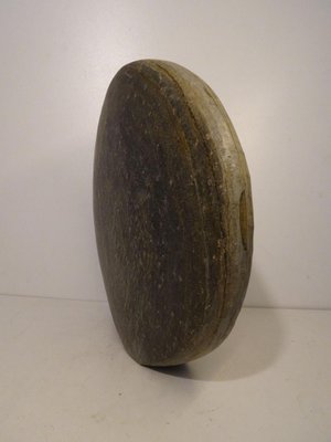 Large Brutalist Stone Pillow Vase in the Style of Pia Manu-AWL-1309955