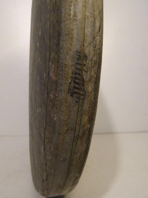 Large Brutalist Stone Pillow Vase in the Style of Pia Manu-AWL-1309955