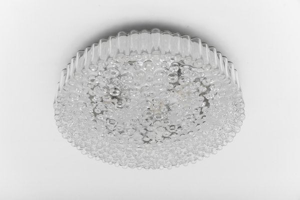 Large Bubble Glass Flush Mount by Staff Leuchten, Germany, 1960s-KQB-1737275