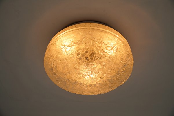 Large Bubble Glass Flush Mount from Doria Leuchten, Germany, 1960s-KQB-1757013