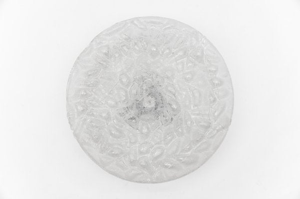 Large Bubble Glass Flush Mount from Doria Leuchten, Germany, 1960s-KQB-1757013