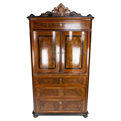 Large Cabinet of Mahogany and Walnut, 1880s-UY-980682