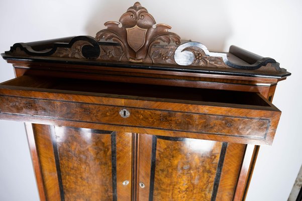 Large Cabinet of Mahogany and Walnut, 1880s-UY-980682