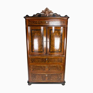 Large Cabinet of Mahogany and Walnut, 1880s-UY-980682