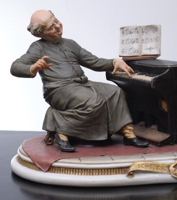 Large Capodimonte Porcelain The Choirboys Figure Group-GCG-1191413