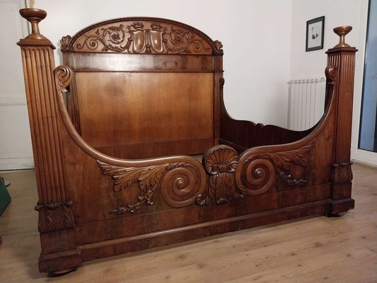 Large Carlo X Bed, 1830s-ACQ-1820539