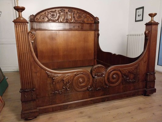 Large Carlo X Bed, 1830s-ACQ-1820539