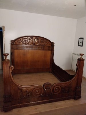 Large Carlo X Bed, 1830s-ACQ-1820539