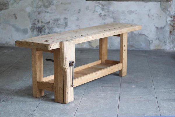 Large Carpenters Workbench, 1950s-LA-1739724