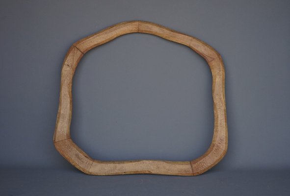 Large Carved Anthroposophical Wooden Frame, 1960s-MB-2043206