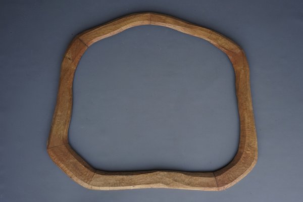 Large Carved Anthroposophical Wooden Frame, 1960s-MB-2043206