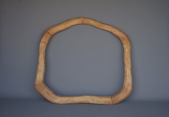 Large Carved Anthroposophical Wooden Frame, 1960s-MB-2043206