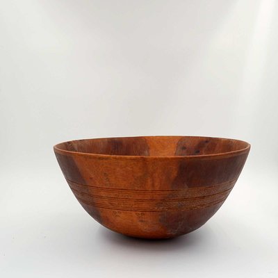 Large Carved Tribal Wooden Bowl-NYF-2018881