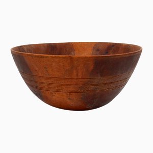 Large Carved Tribal Wooden Bowl-NYF-2018881