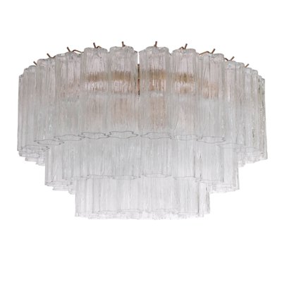 Large Ceiling Light with Murano Trunks Glass, Italy, 1990s-MPO-2018146