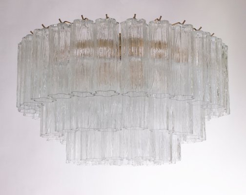 Large Ceiling Light with Murano Trunks Glass, Italy, 1990s-MPO-2018146