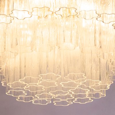 Large Ceiling Light with Murano Trunks Glass, Italy, 1990s-MPO-2018146