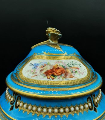 Large Celestial Blue Potpourri in Sèvres Porcelain-OZS-1344344