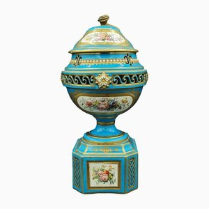 Large Celestial Blue Potpourri in Sèvres Porcelain-OZS-1344344