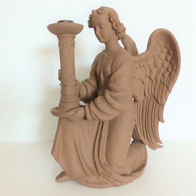 Large Ceramic Candlestick by Heinze for Karlsruher Majolika-WK-1007972