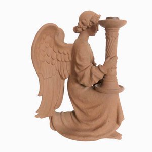 Large Ceramic Candlestick by Heinze for Karlsruher Majolika-WK-1007972