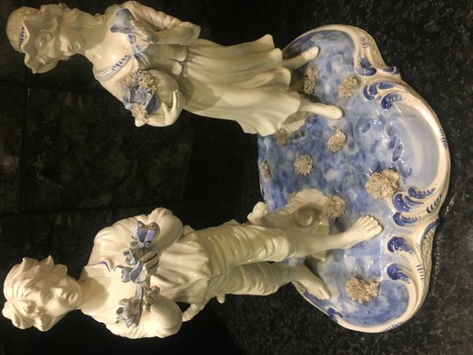 Large Ceramic Figurine by Capodimonte, 1950s-WQQ-558567