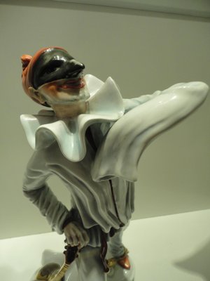 Large Ceramic Figurine by Righetto Silvio for Cacciapuoti, 1960s-VIB-698619