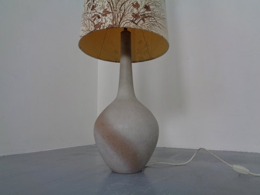 Large Ceramic Floor Lamp by Peter Delius for Hamelner Töpferei, 1960s-RDW-859937