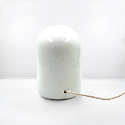 Large Ceramic Longobarda Table Lamp in White by Marcello Cuneo for Gabbianelli, 1960s-YSC-2035937