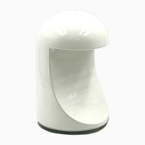 Large Ceramic Longobarda Table Lamp in White by Marcello Cuneo for Gabbianelli, 1960s-YSC-2035937