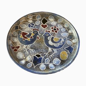 Large Ceramic Plate by Bernard Buffat-TEP-1310777