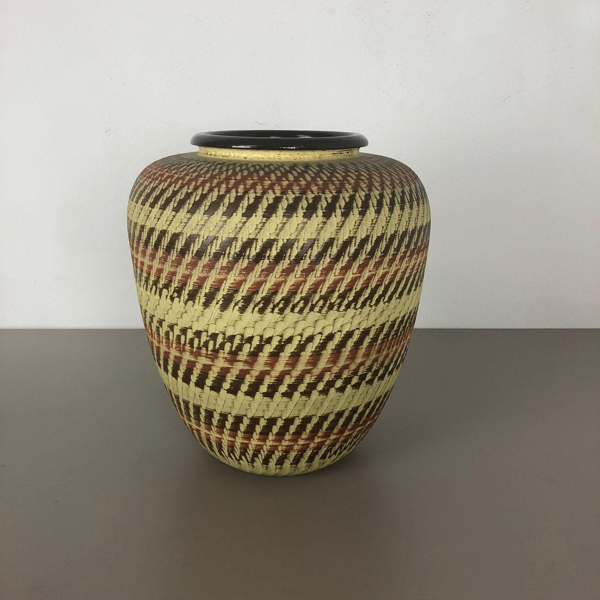 Large Ceramic Pottery Floor Vase from Dümmler and Breiden, Germany, 1950s