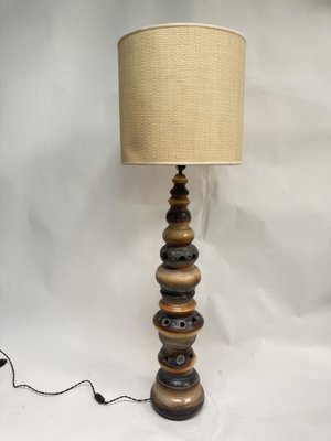 Large Ceramic Table Lamp attributed to Georges Pelletier, 1970s-VRR-1718553