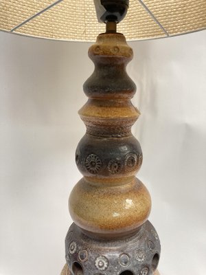 Large Ceramic Table Lamp attributed to Georges Pelletier, 1970s-VRR-1718553