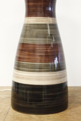 Large Ceramic Table Lamp Base by Charolles Earthenware for Roche Bobois, 2000s-XIJ-1797176