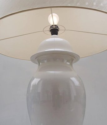 Large Ceramic Table Lamp by Tommaso Barbi, Italy, 1960s-DEK-932585