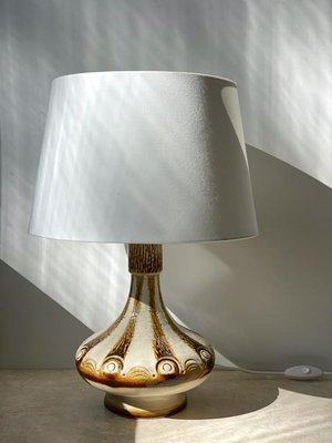 Large Ceramic Table Lamp from Søholm, 1960s-ARN-727942