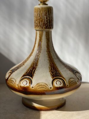 Large Ceramic Table Lamp from Søholm, 1960s-ARN-727942