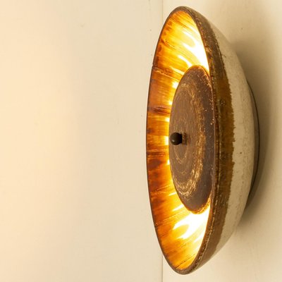 Large Ceramic Wall Light attributed to Løvemose, Denmark, 1970s-VDW-2035170