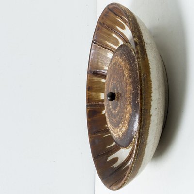 Large Ceramic Wall Light attributed to Løvemose, Denmark, 1970s-VDW-2035170