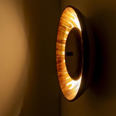 Large Ceramic Wall Light attributed to Løvemose, Denmark, 1970s-VDW-2035170