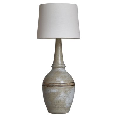 Large Ceramics Table Lamp by Løvemose Keramik, Denmark, 1960s-WRF-1451907