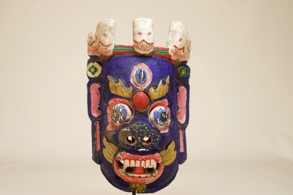 Large Cham Mahakala Mask, 1920s-OWS-1799876