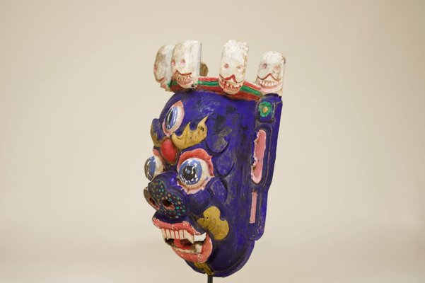 Large Cham Mahakala Mask, 1920s-OWS-1799876