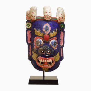 Large Cham Mahakala Mask, 1920s-OWS-1799876