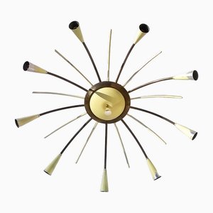 Large Chandelier attributed to Angelo Lelli for Arredoluce, 1950s-EI-1642425