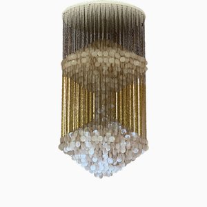 Large Chandelier attributed to Verner Panton, 1970s-RHZ-2033365