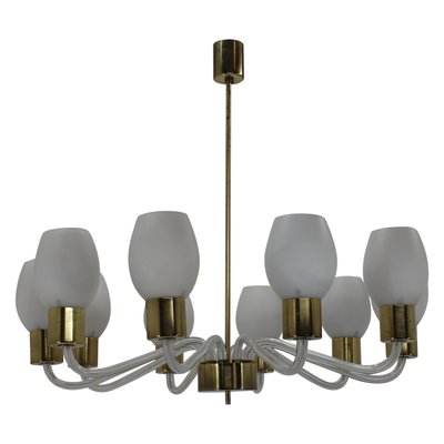 Large Chandelier from Kamenicky Senov, 1960s-TZ-684031