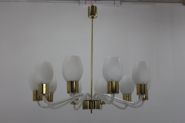 Large Chandelier from Kamenicky Senov, 1960s-TZ-684031