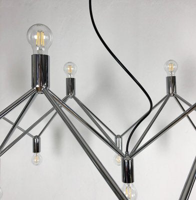 Large Chandelier from Kinkeldey Lights, Germany, 1960s-FFL-1269550